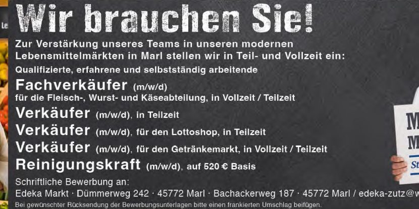 EDEKA Zutz | Der Frische Wegen